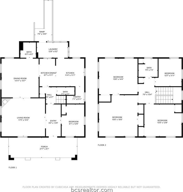 803 Holland St, Navasota, TX 77868 - floor plan