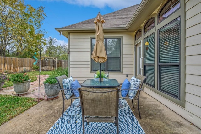 view of patio / terrace