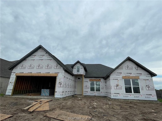 view of property under construction