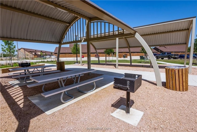 view of home's community featuring a gazebo