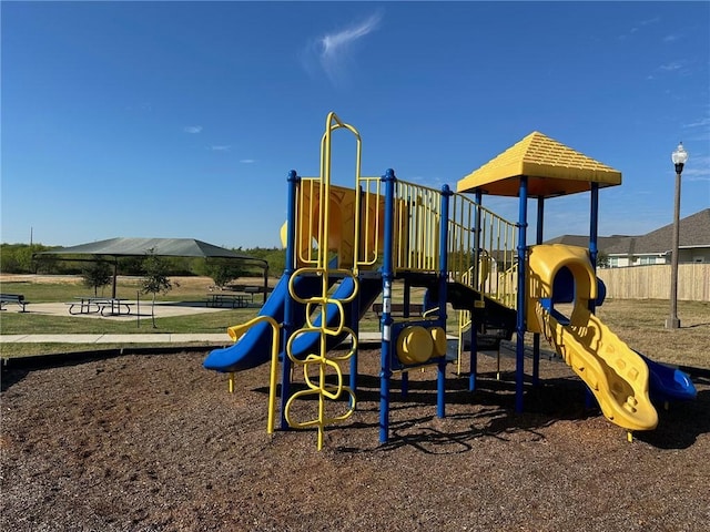 view of community playground