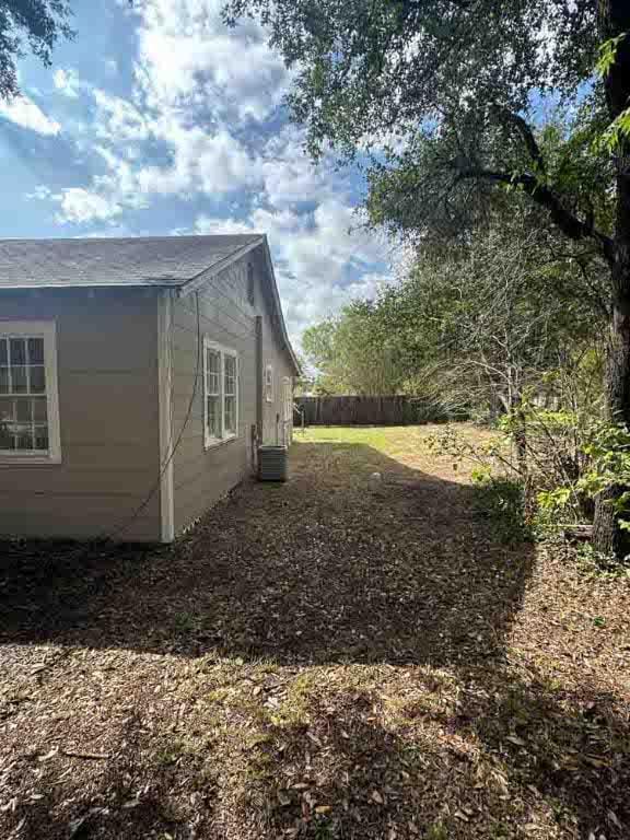 view of property exterior featuring central AC unit