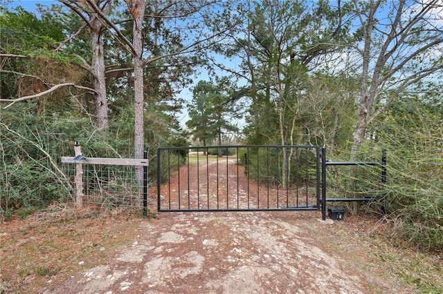 view of gate