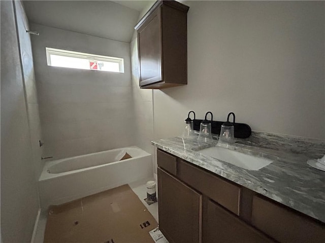 3140 Charge Ln, Bryan, TX 77808 - bathroom featuring vanity and shower / bathtub combination
