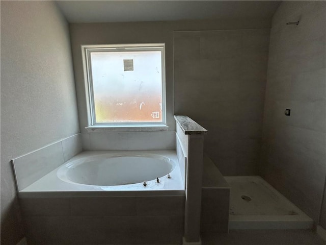 3140 Charge Ln, Bryan, TX 77808 - full bath with a bath and tiled shower
