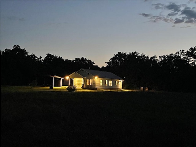1692 Henry Prairie Rd, Franklin, TX 77856 - view of ranch-style house