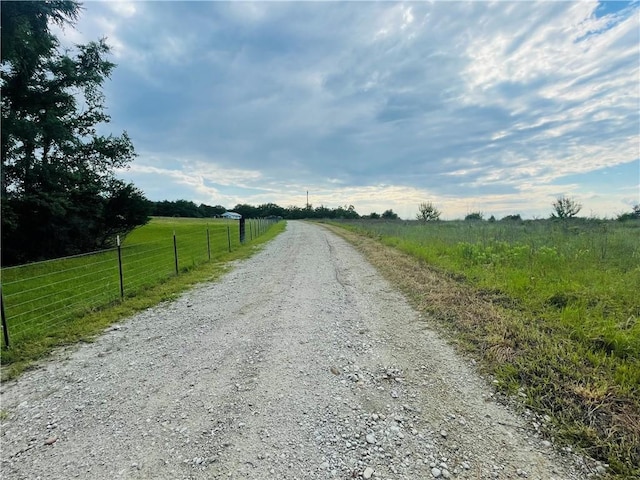 1692 Henry Prairie Rd, Franklin, TX 77856 - view of dirt / gravel road featuring a view of rural / pastoral area