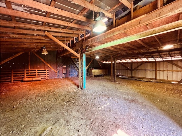 view of stable