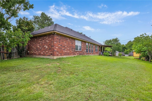 1819 Cheryl Dr, Caldwell, TX 77836 - back of house featuring brick siding