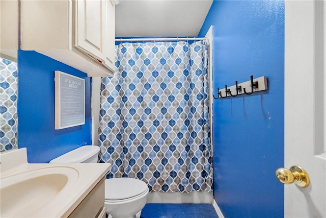 1819 Cheryl Dr, Caldwell, TX 77836 - bathroom featuring vanity and a shower with shower curtain