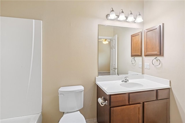 1198 Jones Butler Rd, College Station, TX 77840 - bathroom with vanity and toilet
