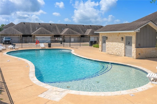 3609 Haverford Rd, College Station, TX 77845 - community pool with a patio area
