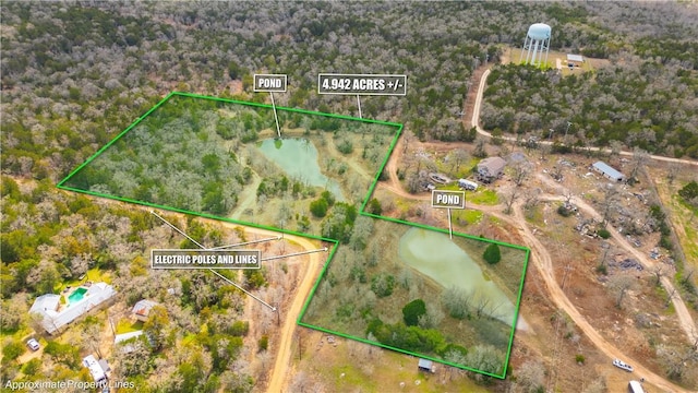 Listing photo 3 for TBD(4.942Acres) Red Fox Lane, Bastrop TX 78602