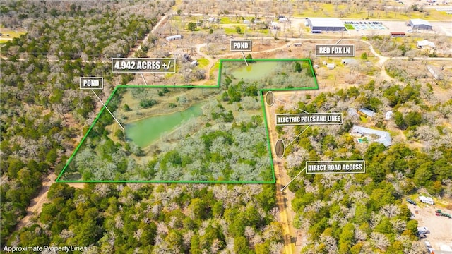 TBD(4.942Acres) Red Fox Lane, Bastrop TX, 78602 land for sale