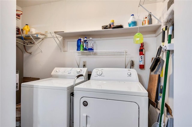 1900 Dartmouth St Unit F6, College Station, TX 77840 - washroom with laundry area and washer and dryer