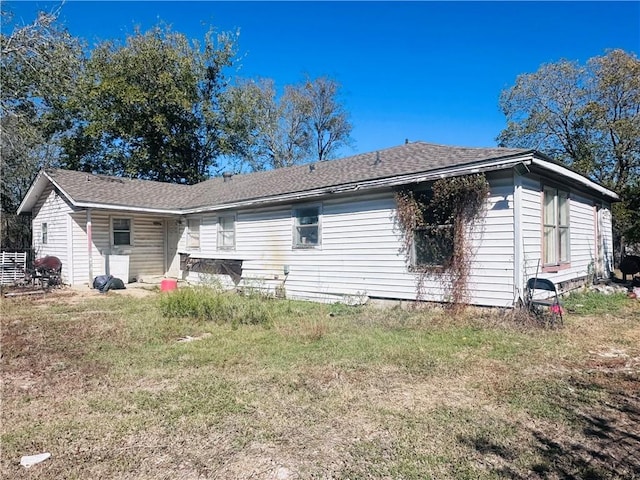 view of rear view of house