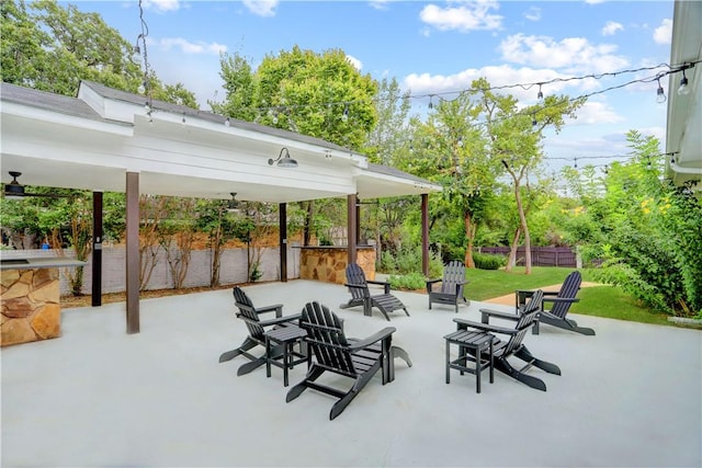 view of patio / terrace