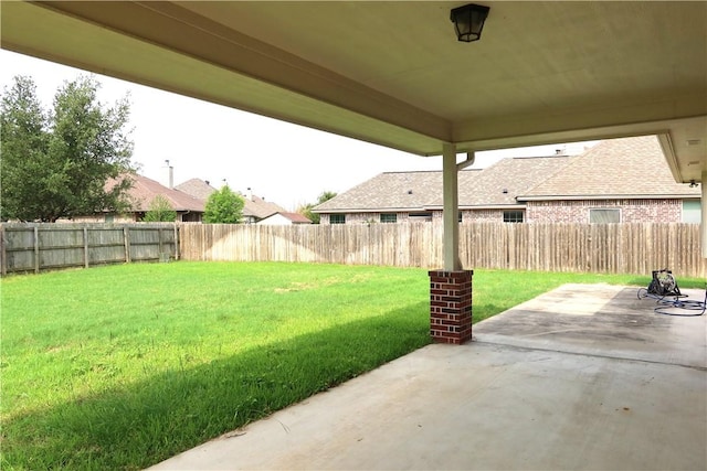 2123 Chestnut Oak Cir, College Station, TX 77845 - view of yard with a patio
