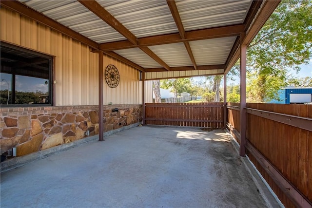 view of patio