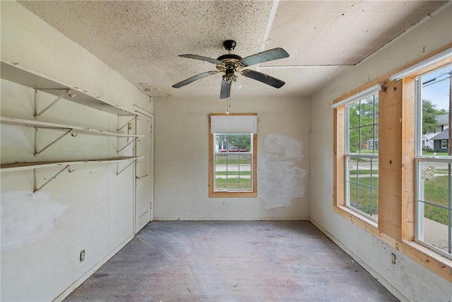 104 N Randolph Ave, Bryan, TX 77803 - unfurnished room with ceiling fan and wood finished floors