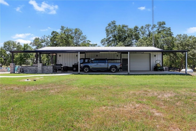 1923 County Road 202, Caldwell, TX 77836 - view of car parking featuring a detached garage