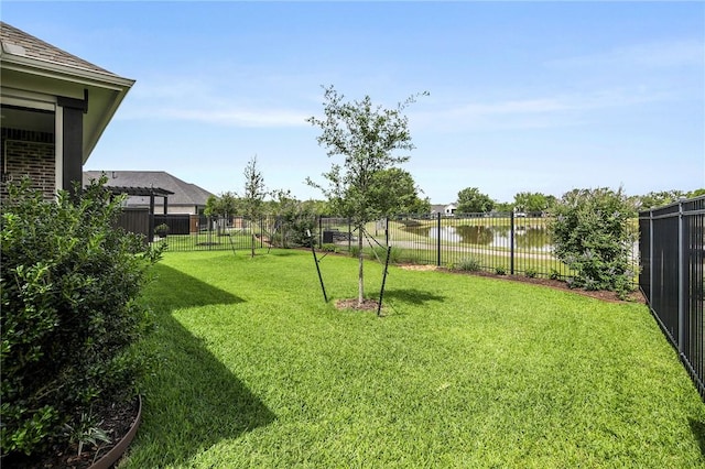 1932 Sherrill Ct, College Station, TX 77845 - view of yard with a water view