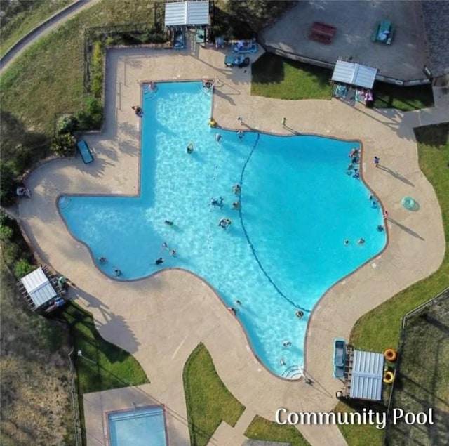 view of pool