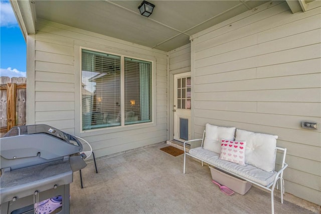 808 Mineral Wells Ln, College Station, TX 77845 - view of patio featuring area for grilling