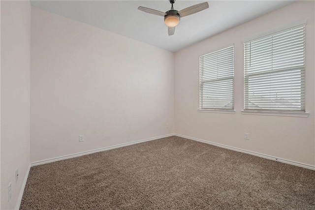 808 Mineral Wells Ln, College Station, TX 77845 - empty room featuring carpet flooring and a ceiling fan