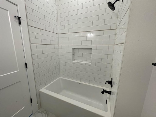 full bath featuring shower / tub combination