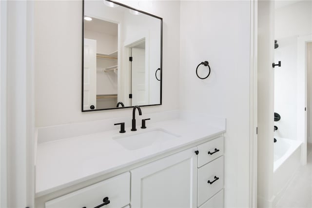 2802 Spector Dr, Bryan, TX 77808 - bathroom with vanity and shower / tub combination