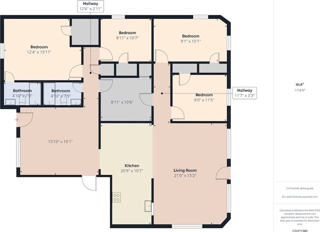 1008 Bittle Ln, Bryan, TX 77803 - view of home floor plan