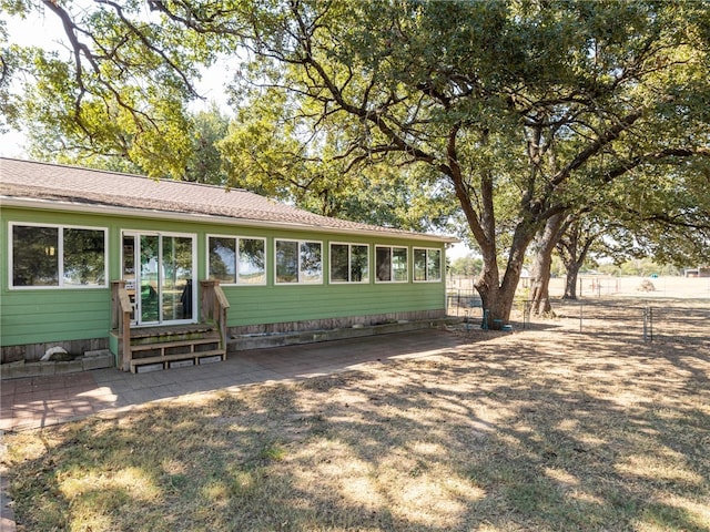 view of ranch-style home