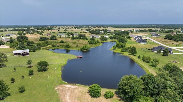 10146 Henley Cv, Iola, TX 77861 - bird's eye view of a nearby body of water