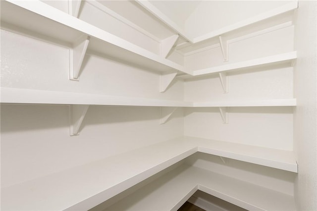 view of pantry