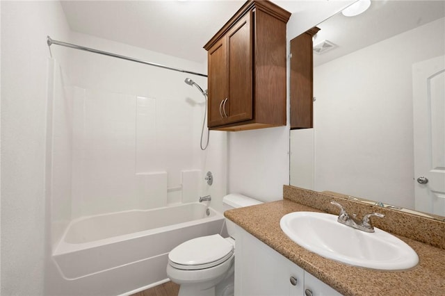 4118 Cedar Creek Ct, College Station, TX 77845 - full bath with toilet, vanity, and tub / shower combination