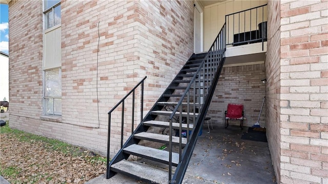 view of staircase