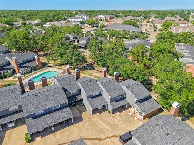 1501 Stallings Dr Unit 54, College Station, TX 77840 - birds eye view of property featuring a residential view