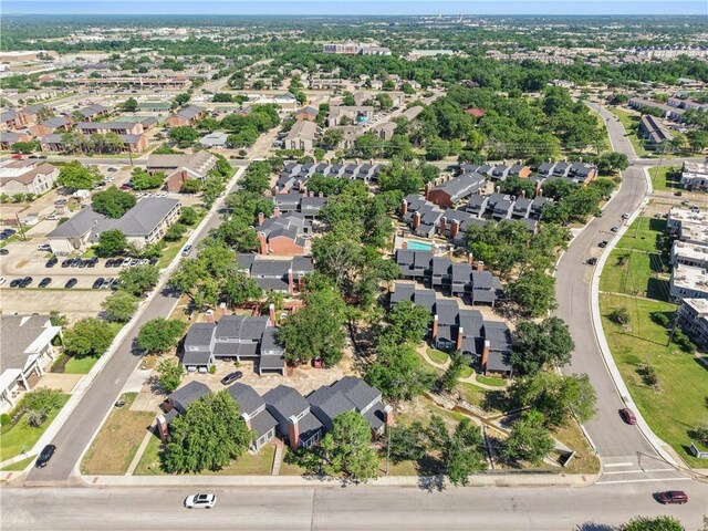1501 Stallings Dr Unit 54, College Station, TX 77840 - birds eye view of property with a residential view