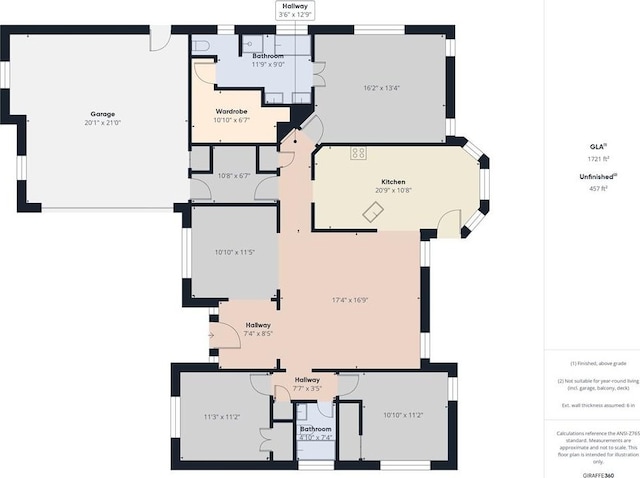 5614 Thomas Nelson Dr, Tyler, TX 75707 - view of floor plan / room layout
