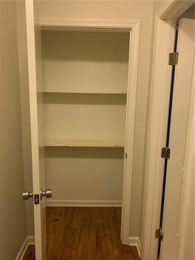 view of closet