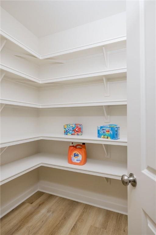 view of pantry