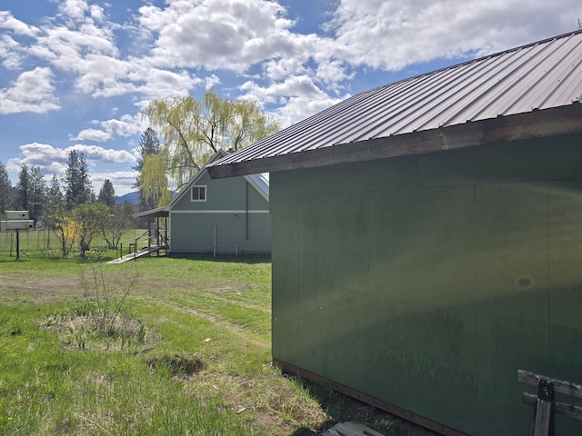 view of yard