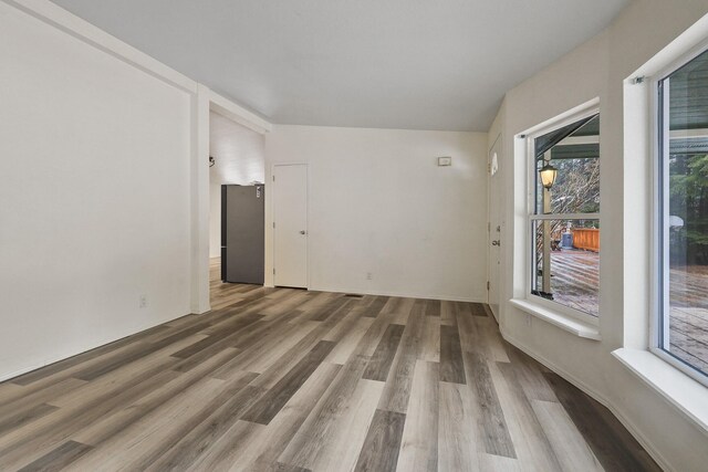 4087 Hesseltine Rd, Valley, WA 99181 - unfurnished room with wood finished floors