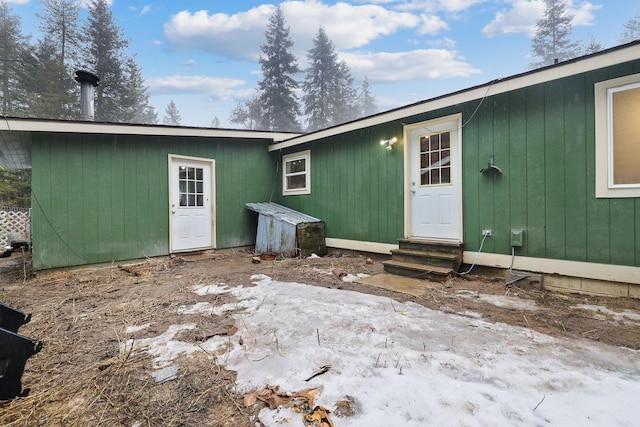 4087 Hesseltine Rd, Valley, WA 99181 - back of house featuring entry steps