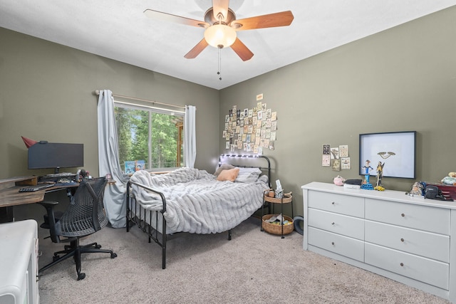 1157 Orin-Rice Rd, Colville, WA 99114 - bedroom featuring carpet, a desk, and ceiling fan
