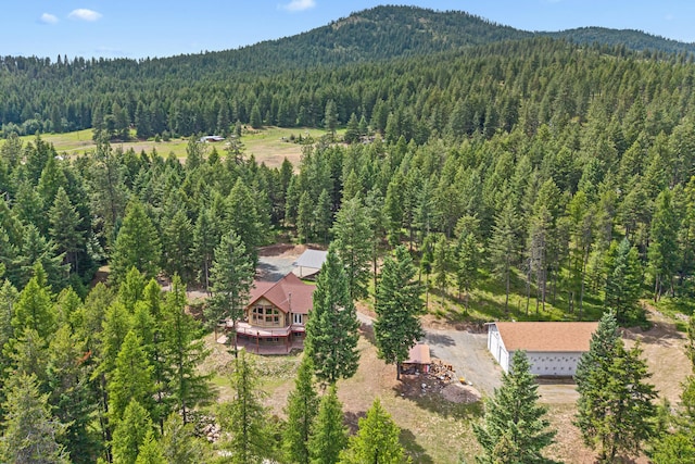 1157 Orin-Rice Rd, Colville, WA 99114 - view of subject property with a forest and a mountain backdrop