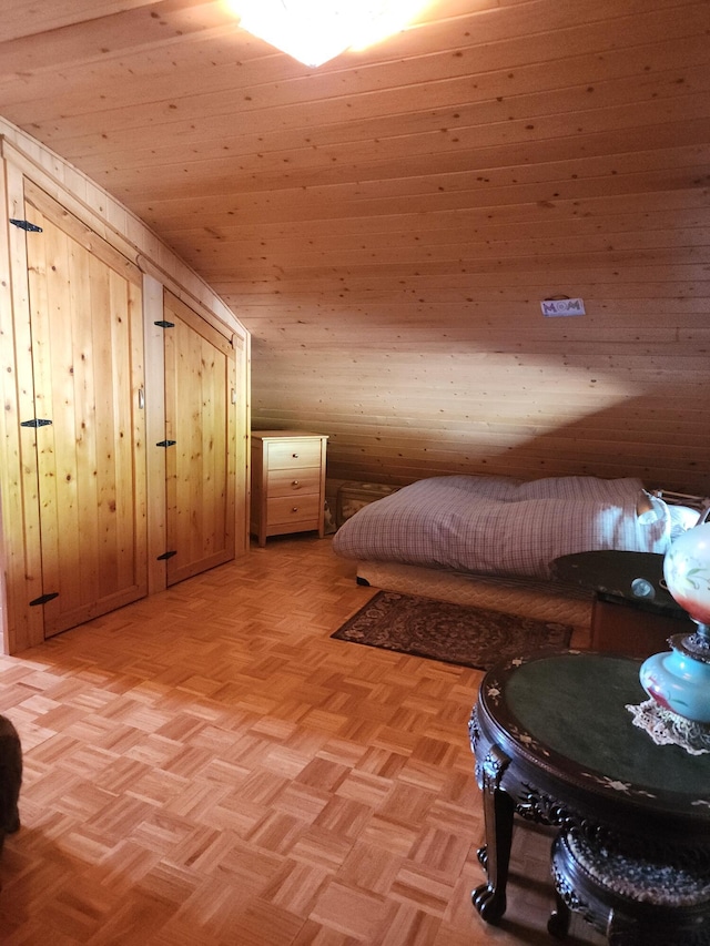 3164 Denney Ranch Way, Kettle Falls, WA 99141 - bedroom featuring wood walls