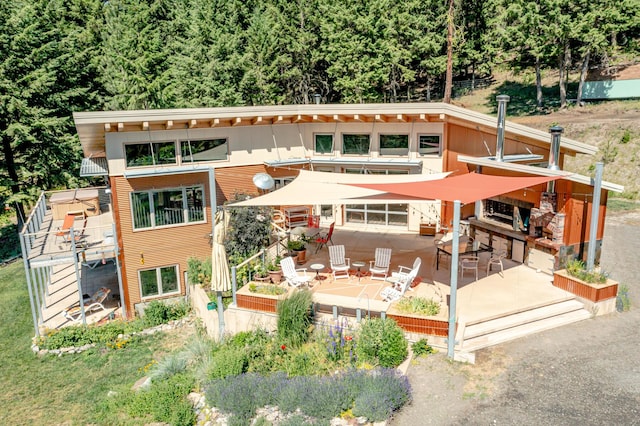 exterior space featuring a patio area
