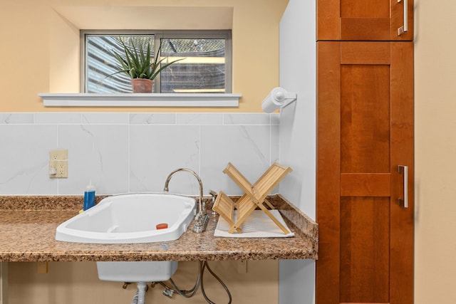 bathroom with a sink
